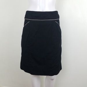 Anthropologie Floreat Black Ruffle Skirt (12)